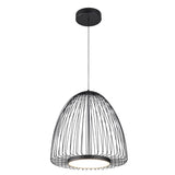Mantra Smart Lámpara de techo colgante LED negro 9016
