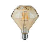 Bombilla Trio Diamant LED ámbar 2700K Ø11cm 902-479