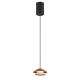 Lámpara de techo colgante Mantra Piccola LED 3000K 5W marrón — ref. 9031 (2)