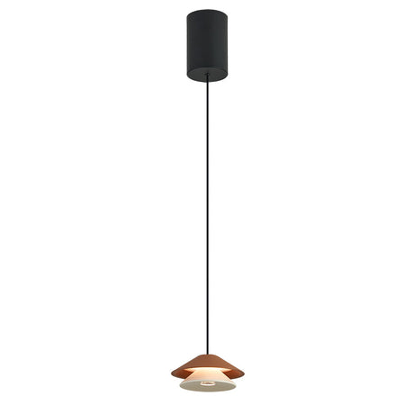 Lámpara de techo colgante Mantra Piccola LED 3000K 5W marrón — ref. 9031 (2)