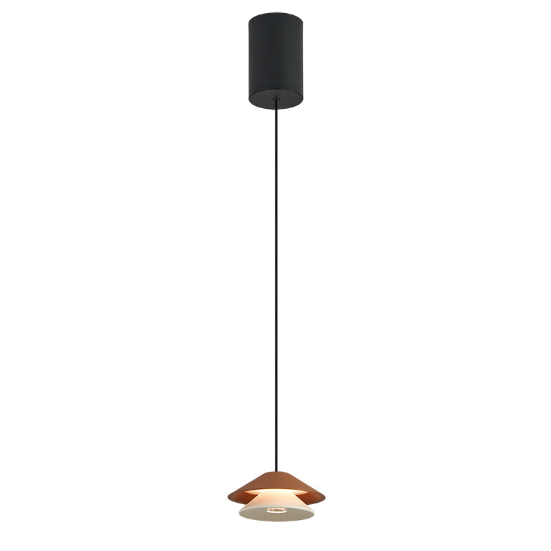 Lámpara de techo colgante Mantra Piccola LED 3000K 5W marrón — ref. 9031 (2)