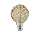 Bombilla Trio Globe LED ámbar 2700K Ø9,5cm 904-479