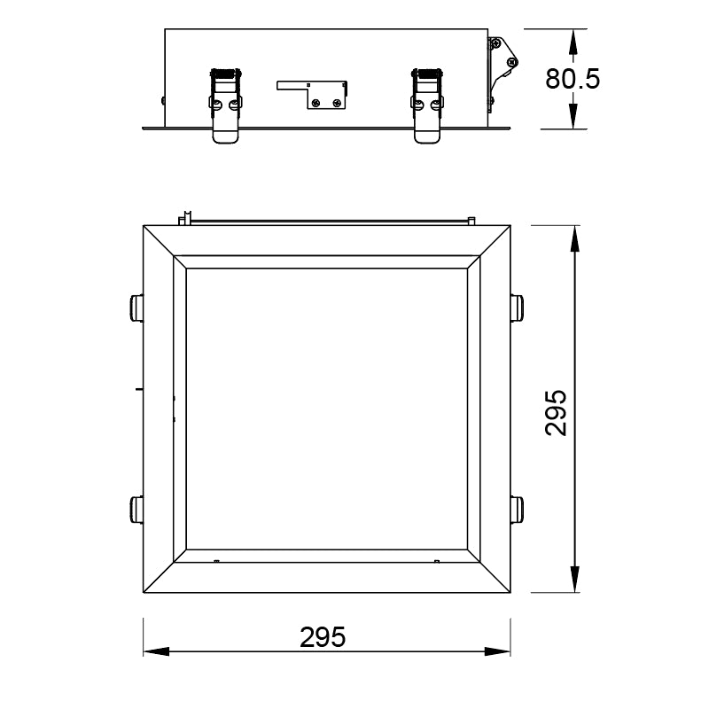 Empotrable Blue Sky Mantra blanco 9093