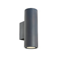 Aplique de exterior Mantra Pere 2 luces gris oscuro IP65 GU10 9097