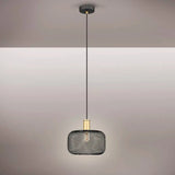 Schuller Osiris Lámpara de techo colgante 1L Oro y negro 910132