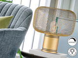 Lámpara de sobremesa Schuller Osiris 1 luz oro 30cm 910 - ambiente