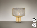 Lámpara de sobremesa Schuller Osiris 1 luz oro 30cm 910 - ambiente