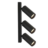 Regleta superficie Mantra Nazaré Mini GU10 3 luces negro 9179