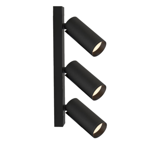 Regleta superficie Mantra Nazaré Mini GU10 3 luces negro 9179