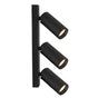 Regleta de focos de superficie pared y techo Mantra Nazaré Mini GU10 4 luces negro — ref. 9181 (1)