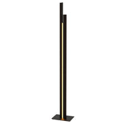 Mantra Manhattan Lámpara de pie negro 200cm 9193
