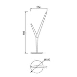 Lámpara de sobremesa ARRECIFE Mantra Ø18cm 9213