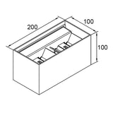Aplique Davos Mantra dorado 9224