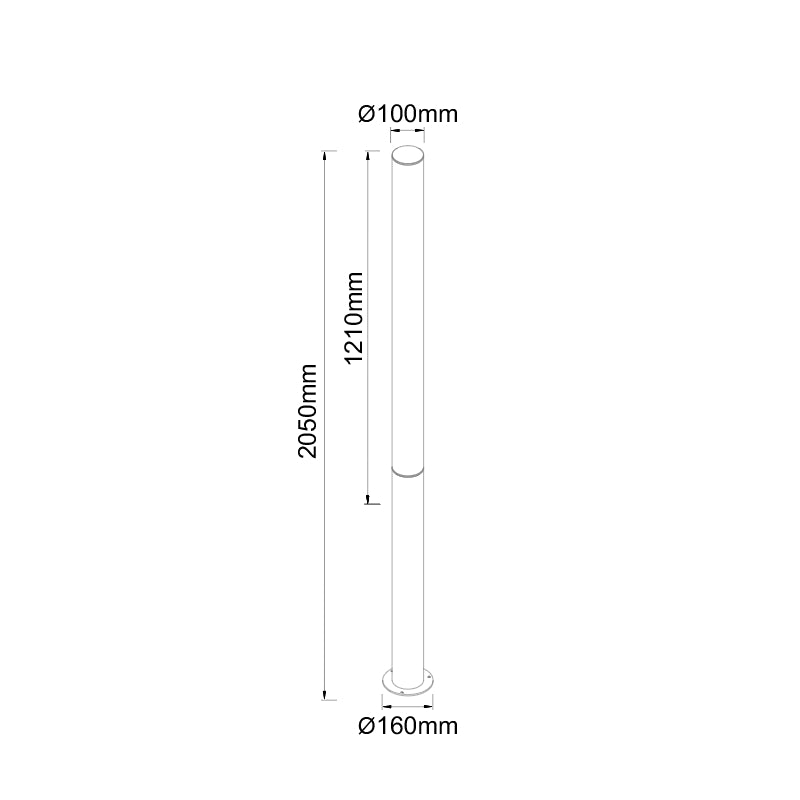 Baliza exterior Gant Mantra marrón 9279