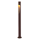 Baliza de exterior Mantra Aran 80cm LED aluminio 3000K IP65 Ø9,5cm marrón — ref. 9286 (2)