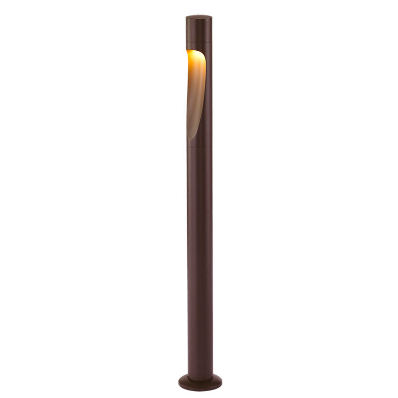 Baliza de exterior Mantra Aran 80cm LED aluminio 3000K IP65 Ø9,5cm marrón — ref. 9286 (2)