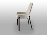 Silla Schuller Diane negro y blanco 55x87cm 9357841 - ambiente