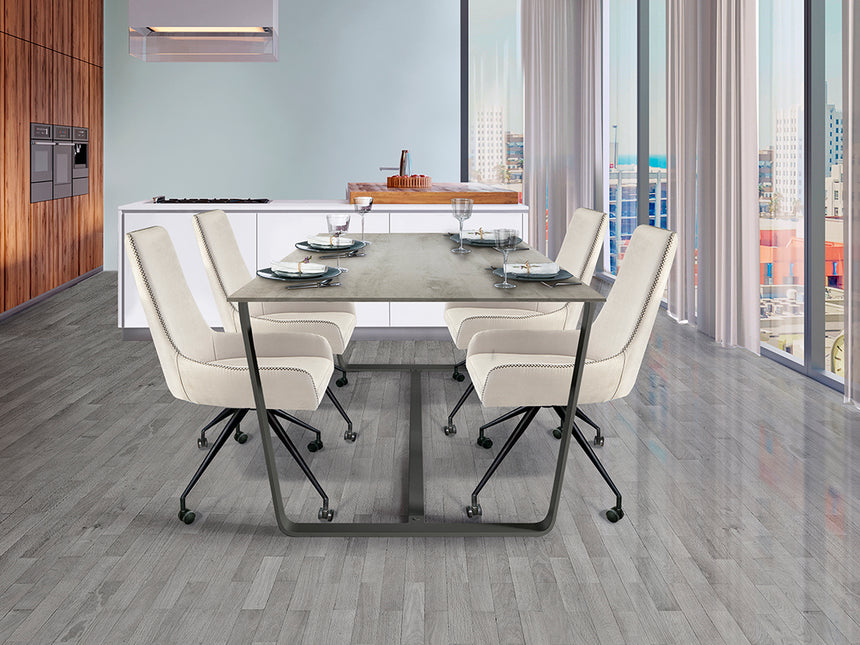 Silla de ruedas Schuller Diane negro y blanco de 53x88c