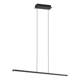 EGLO Pellaro Lámpara de techo colgante LED regulable aluminioacero plástico negro-mate blanco 93896