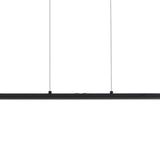 EGLO Pellaro Lámpara de techo colgante LED regulable aluminioacero plástico negro-mate blanco 93896