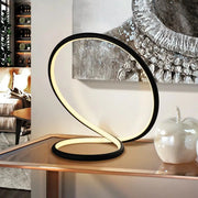 Lámpara de sobremesa Schuller Infinito LED negro 3000K 32cm 963053