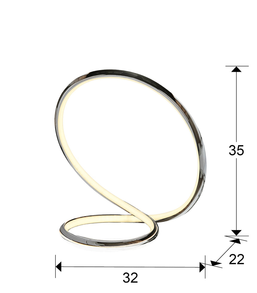 Schuller Infinito Sobremesa cromo 963060