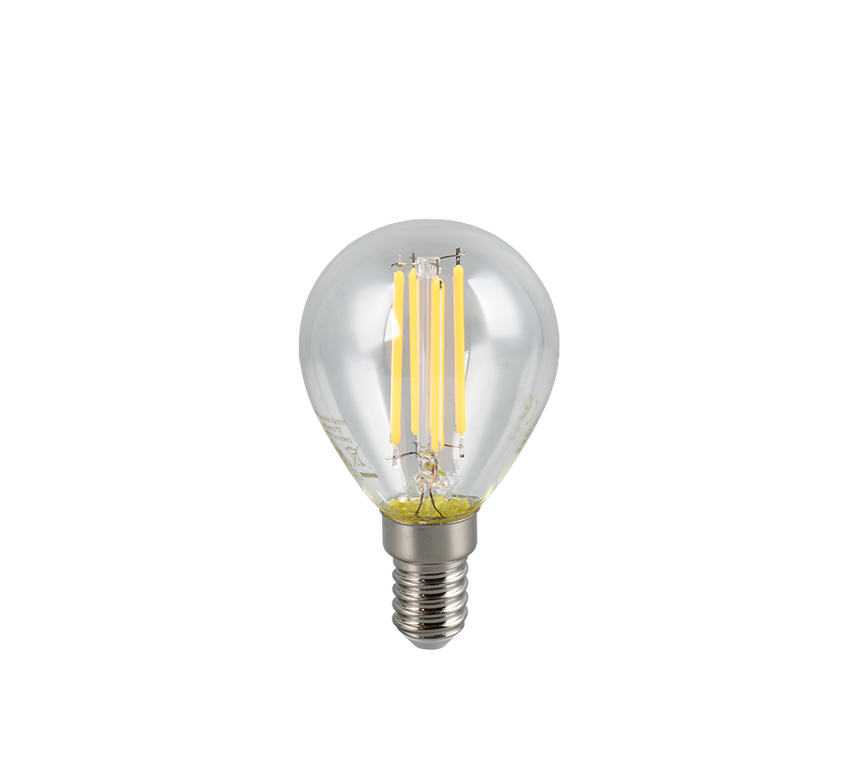 Bombilla Trio Tropfen LED transparente 2700K IPX0 Ø4,5cm 983-400 - vista 2