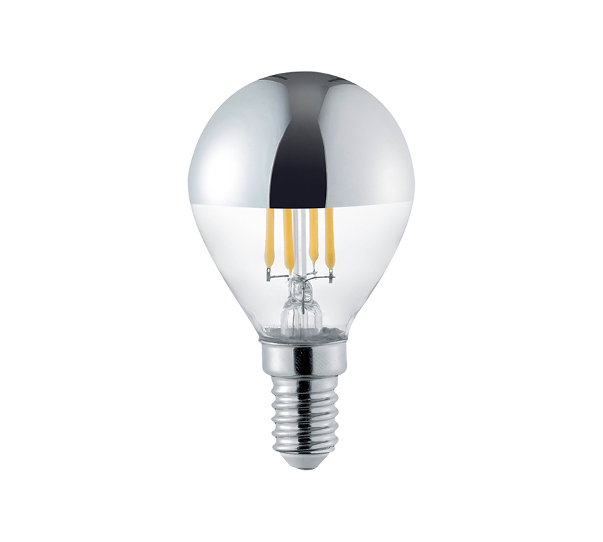 Trio Lampe chrome glass bulb 983-410