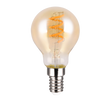 Bombilla Trio Led-Lm LED vidrio ámbar 1800K regulable Ø4,5cm 983-4813