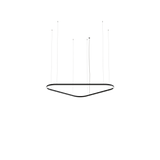 Lámpara de techo colgante LedsC4 Geometric Triangular Mini grande LED TS6X-00V9AZDU05