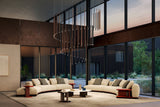 Lodes Lámpara colgante A-Tube Nano pequeña negro tierra mate LED 2700K 15826-6720