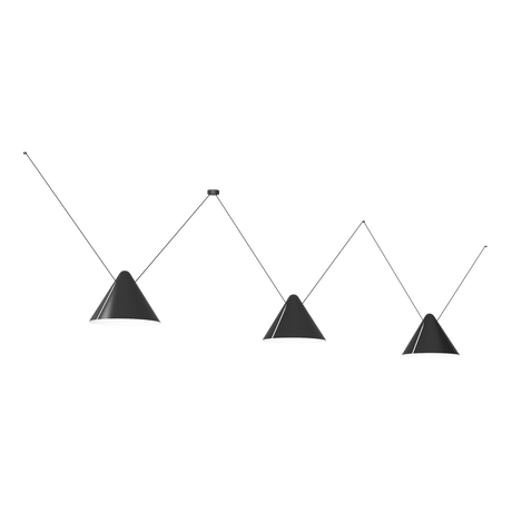 Lámpara de techo colgante LedsC4 Super Attic Conic Shape E27 225cm 00-8376-05-05