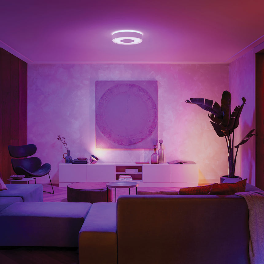Philips Hue White and Color Ambiance Plafón Infuse blanco RGBW 34W 4116331P9 2350lm - imagen 5