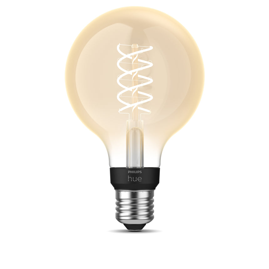Philips Hue Bombilla globo White Ambiance ámbar E27 7W 871951434300900 550lm - vista alternativa