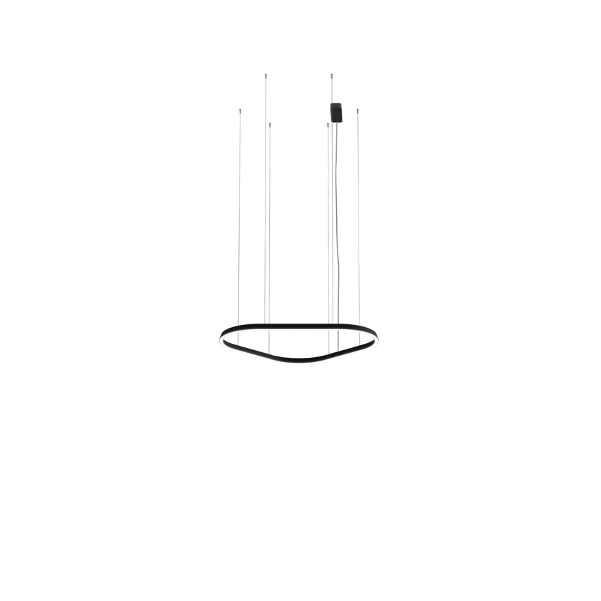 Lámpara de techo colgante LedsC4 Geometric Triangular Surface grande LED TS4Z-00V9AZDU05