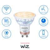 Bombilla LED Dicroica Philips Tunable White regulable PAR16 50W GU10 2700K 400lm 296787 - vista alternativa