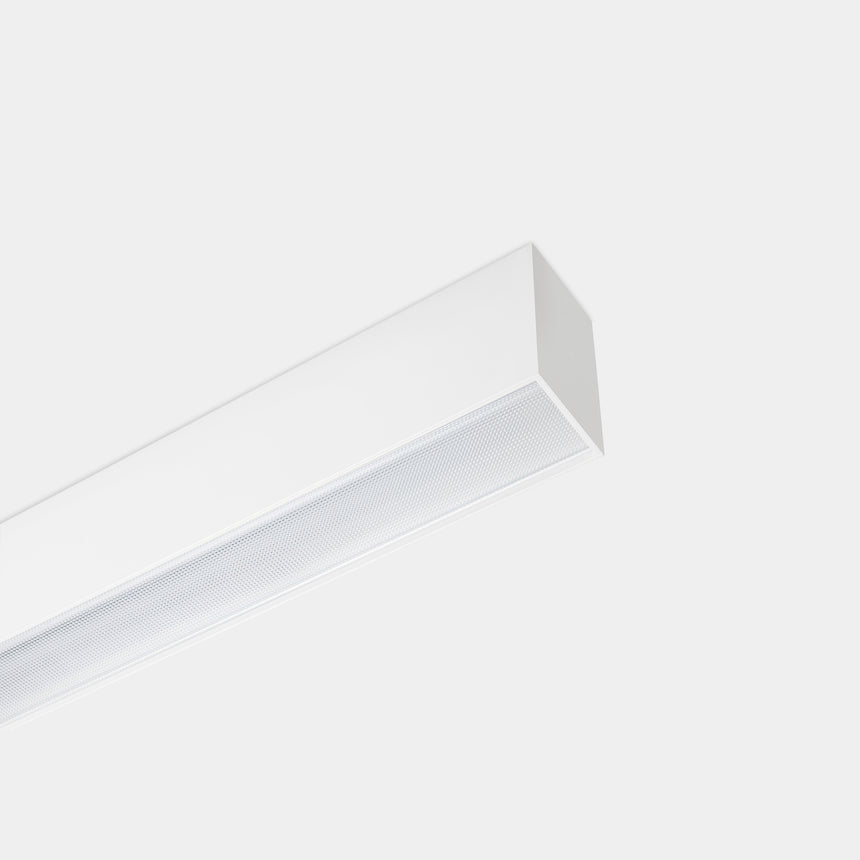 Sistema lineal LED LedsC4 Infinite Pro Suspended Haloprisma 85,4cm AK12-1PW8HPDS14