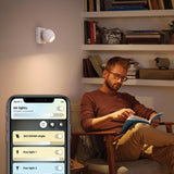 Philips Hue Foco Buckram blanco White Ambiance 5W 350lm 33918700 - imagen 3