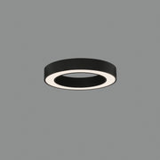 Plafón de techo ACB Aliso negro texturado Ø47cm P3742074N