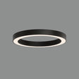 Plafón de techo ACB Aliso negro texturado Ø60cm regulable P3742174NDP