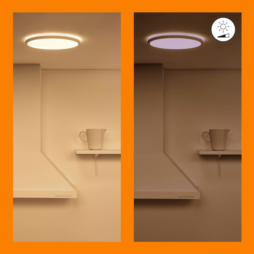 WiZ White Ambiance Plafón SuperSlim 32W 3800lm 55497900 - imagen 6 | Philips