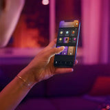 Philips Hue White and Color Ambiance Lámpara de mesa Bloom blanco RGBW 7W 500lm 77098300 - imagen 7
