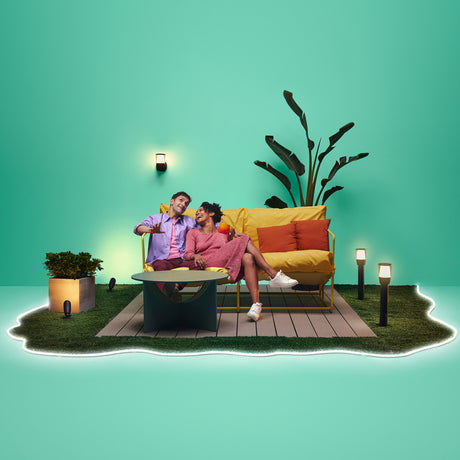 WiZ Aplique Negro 10W 1000lm 8720169076181 - imagen 7 | Philips