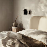 Aplique de pared Aromas Luca E27 acero A1237