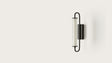 Aplique de pared Aromas Ison LED 6W cristal A1298