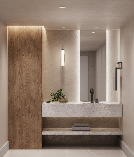 Aplique de pared Aromas Ison LED 6W cristal A1298