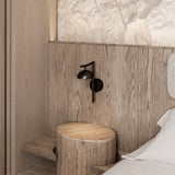 Aplique de pared Aromas Tana LED 4W acero A1309
