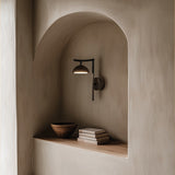 Aplique de pared Aromas Tana LED 4W acero A1309