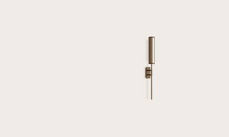 Aplique de pared Aromas Niro LED 8W perfil aluminio madera A1314