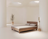 Aplique de pared Aromas Niro LED 8W perfil aluminio madera A1314